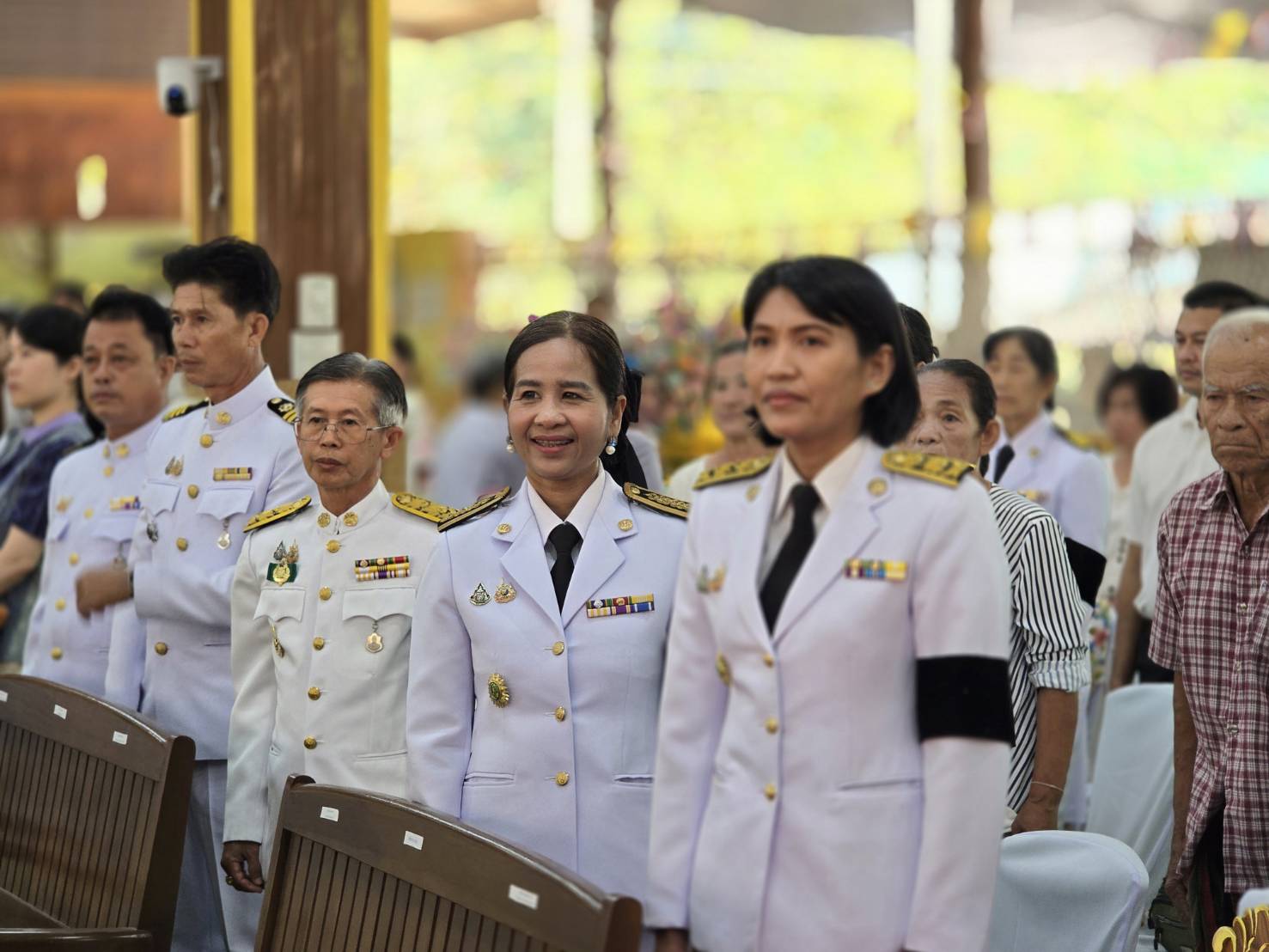 title -  ปฏิรูปที่ดินจังหวัดเพชรบุรี พร้อมด้วยเจ้าหน้าที่สำนักงานการปฏิรูปที่ดินจังหวัดเพชรบุรี ร่วมพิธีบรรพชาสามเณรและบวชศีลจาริณี ตามโครงการบรรพชาอุปสมบทพระภิกษุสามเณรและบวชศีลจาริณีภาคฤดูร้อน จังหวัดเพชรบุรี ประจำปี 2569